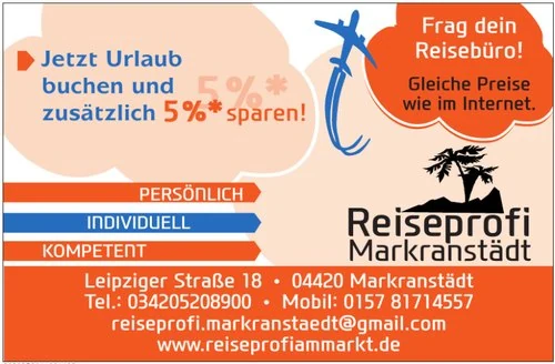 Logo Reiseprofi Markranstädt